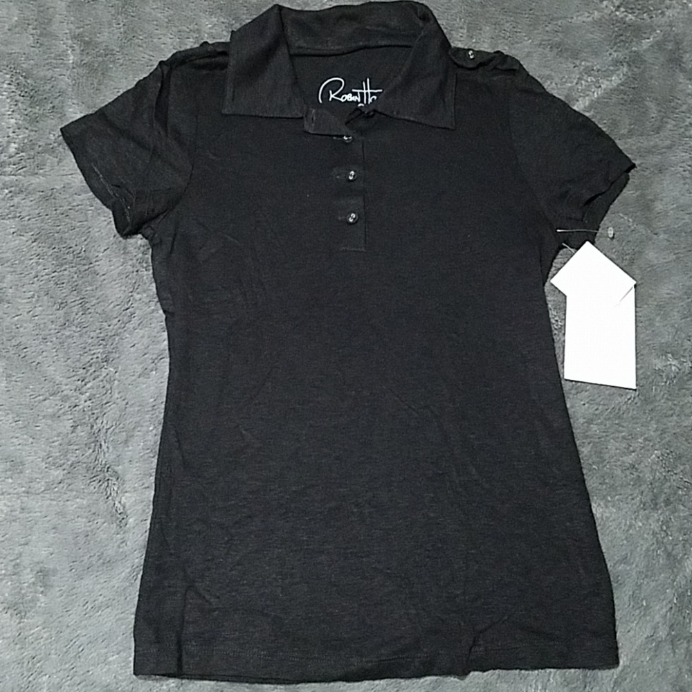 Bamboo Black Top XS